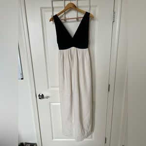 Jill Stewart NWT - Colorblock V-Neck Evening Gown